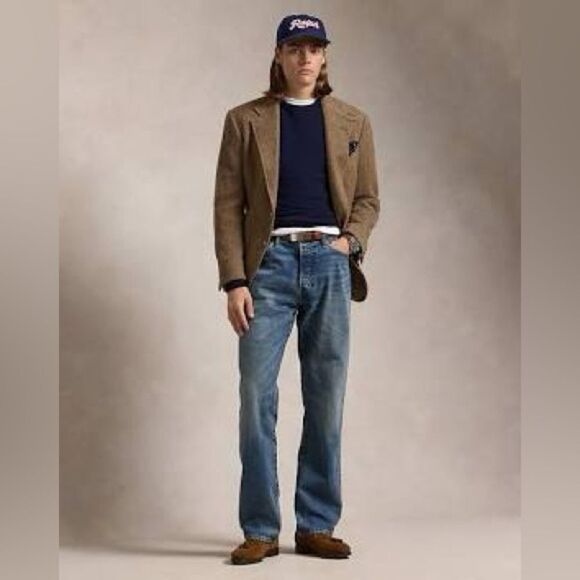 RALPH LAUREN 12 LRL Lauren Jeans Co Unisex Classic Straight Denim Jeans - Picture 1 of 11